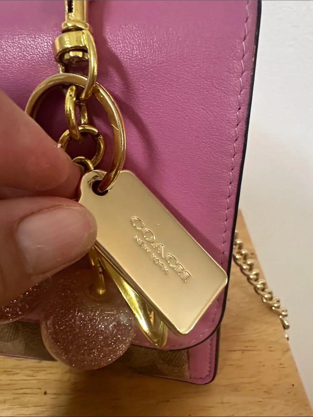 This appears to be the Coach Klare Crossbody Bag in Signature Canvas in the Im/T